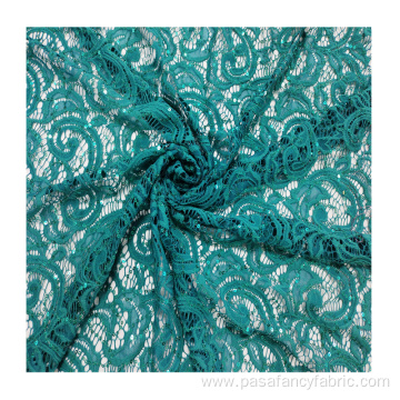 sequin green fabricfancy fabric for party dress